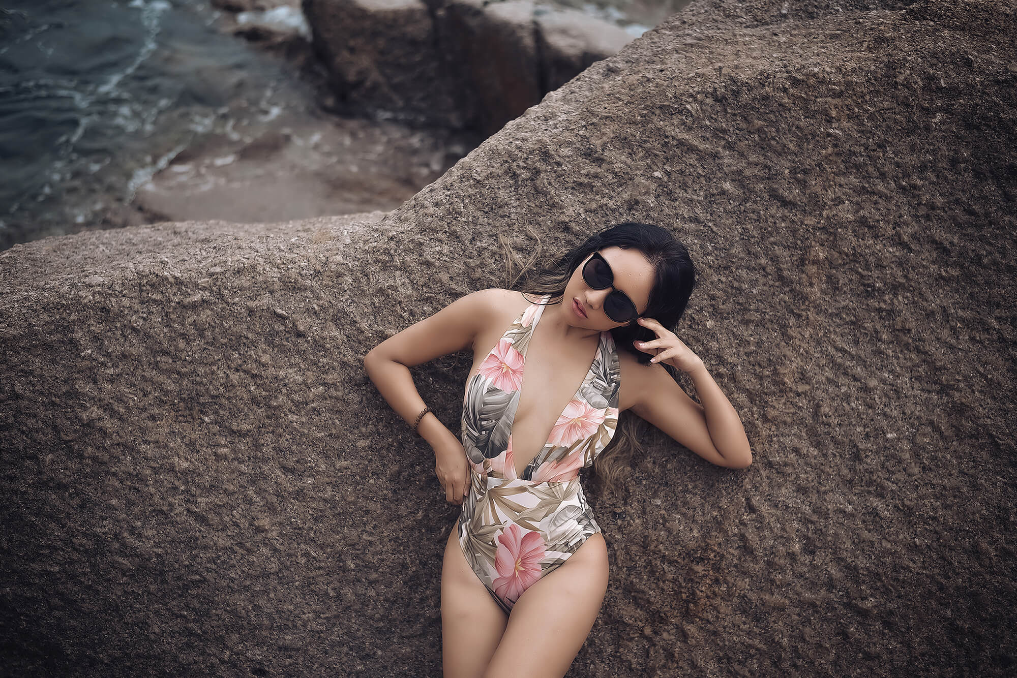 Portrait photoshoot at Nui Beach Phuket