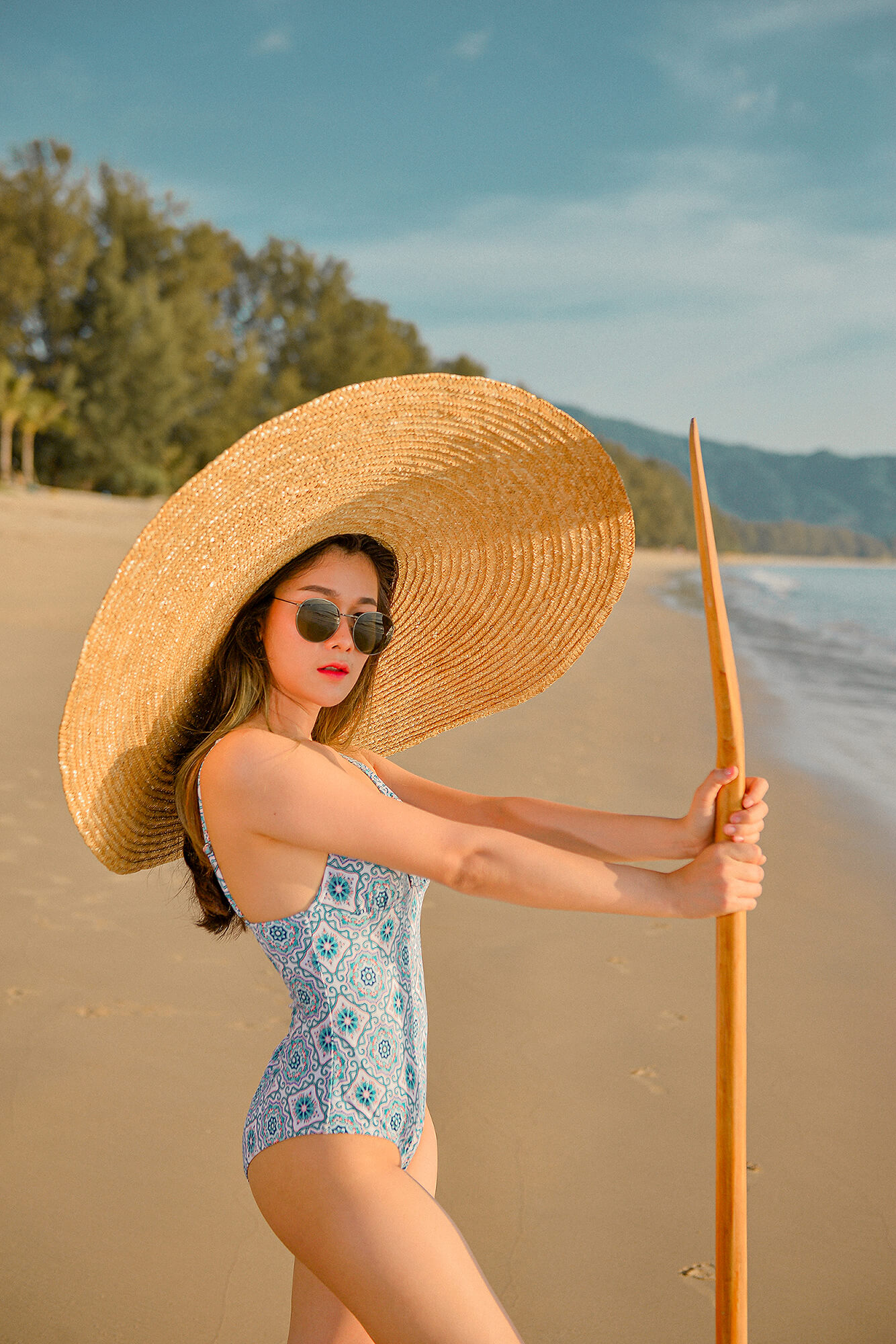 Portrait sunset photoshoot at Phuket