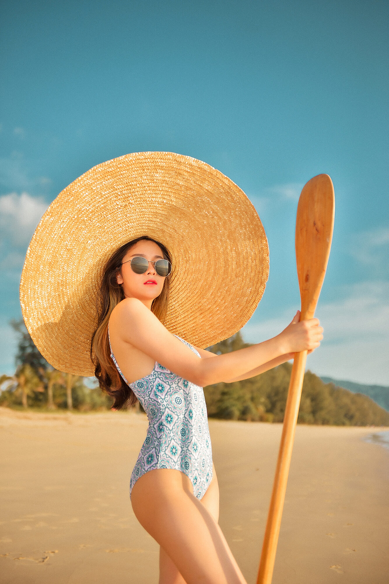 Portrait sunset photoshoot at Phuket