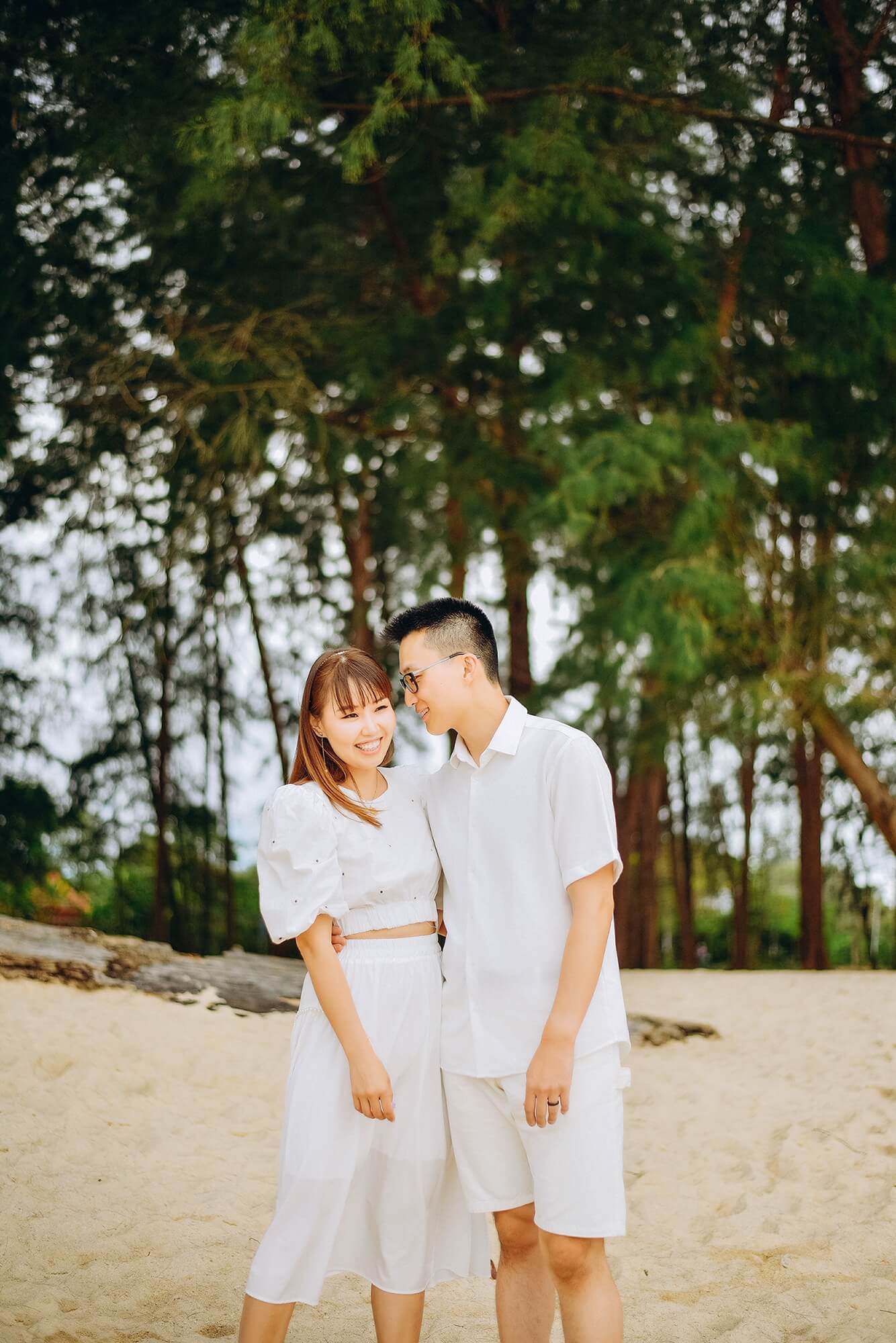 Romantic engagement photoshoot in Phuket