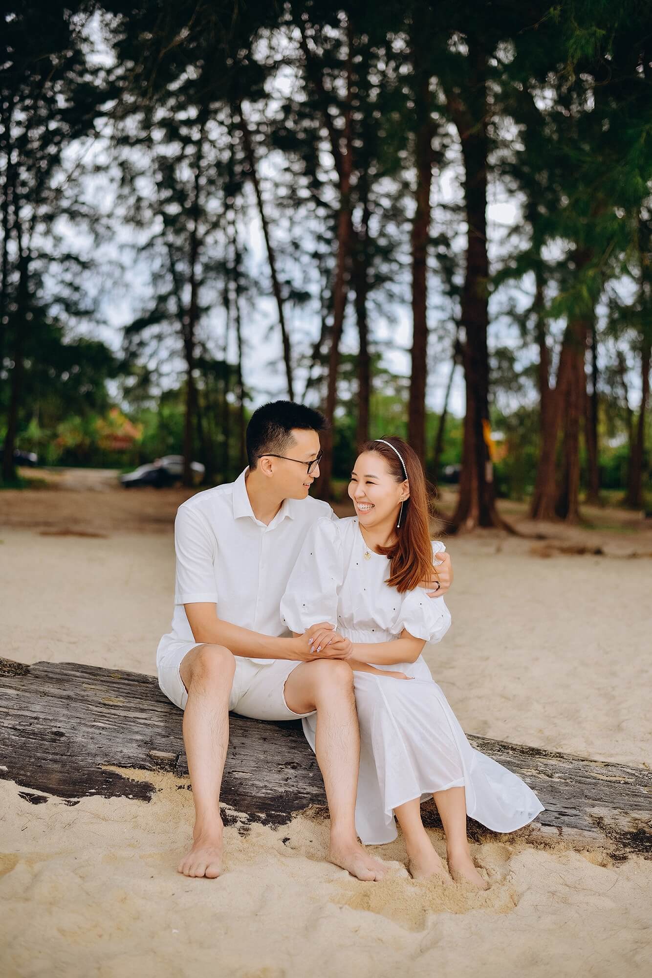 Romantic engagement photoshoot in Phuket