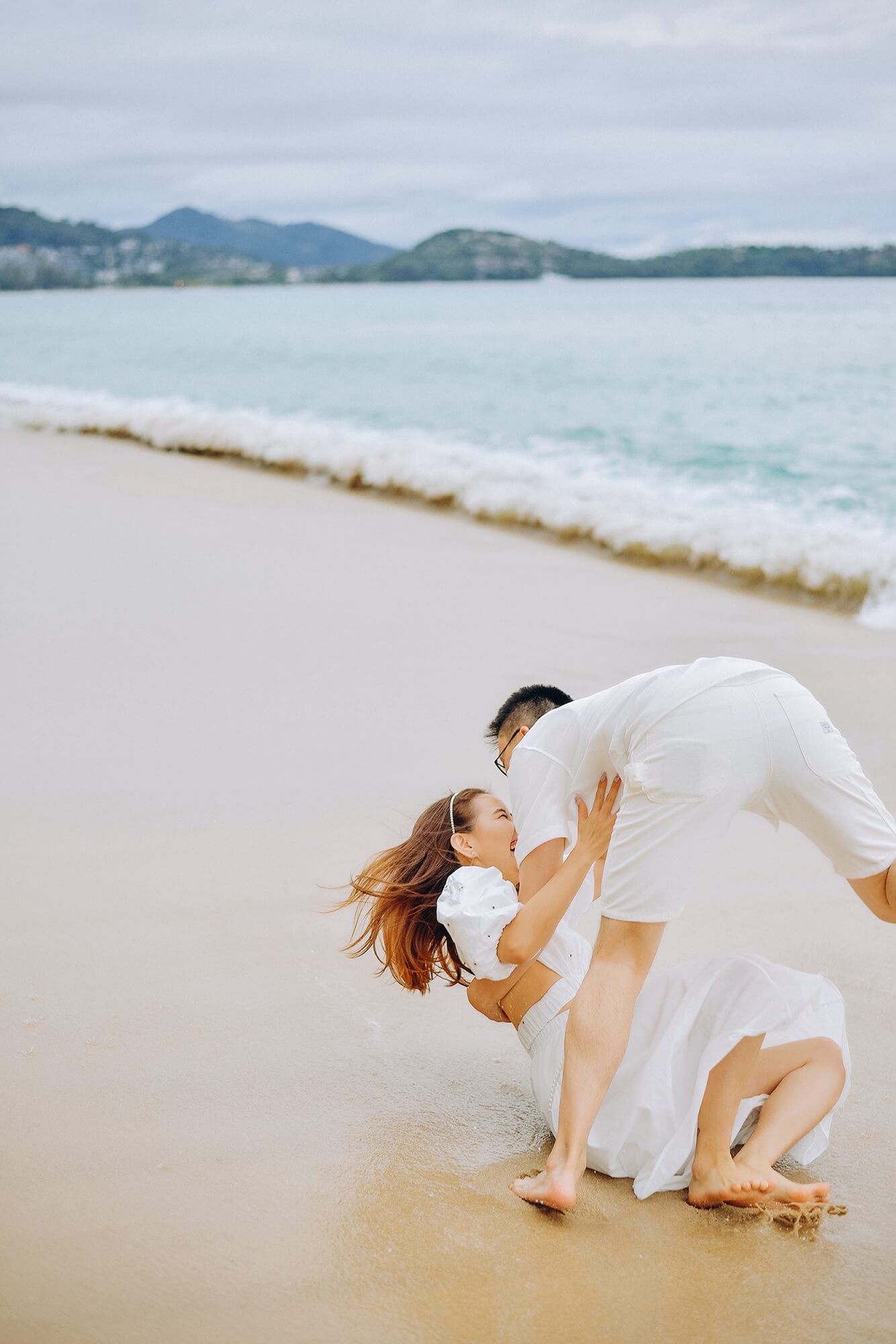 Romantic engagement photoshoot in Phuket