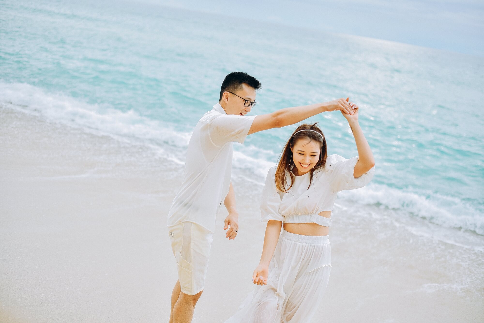 Romantic engagement photoshoot in Phuket