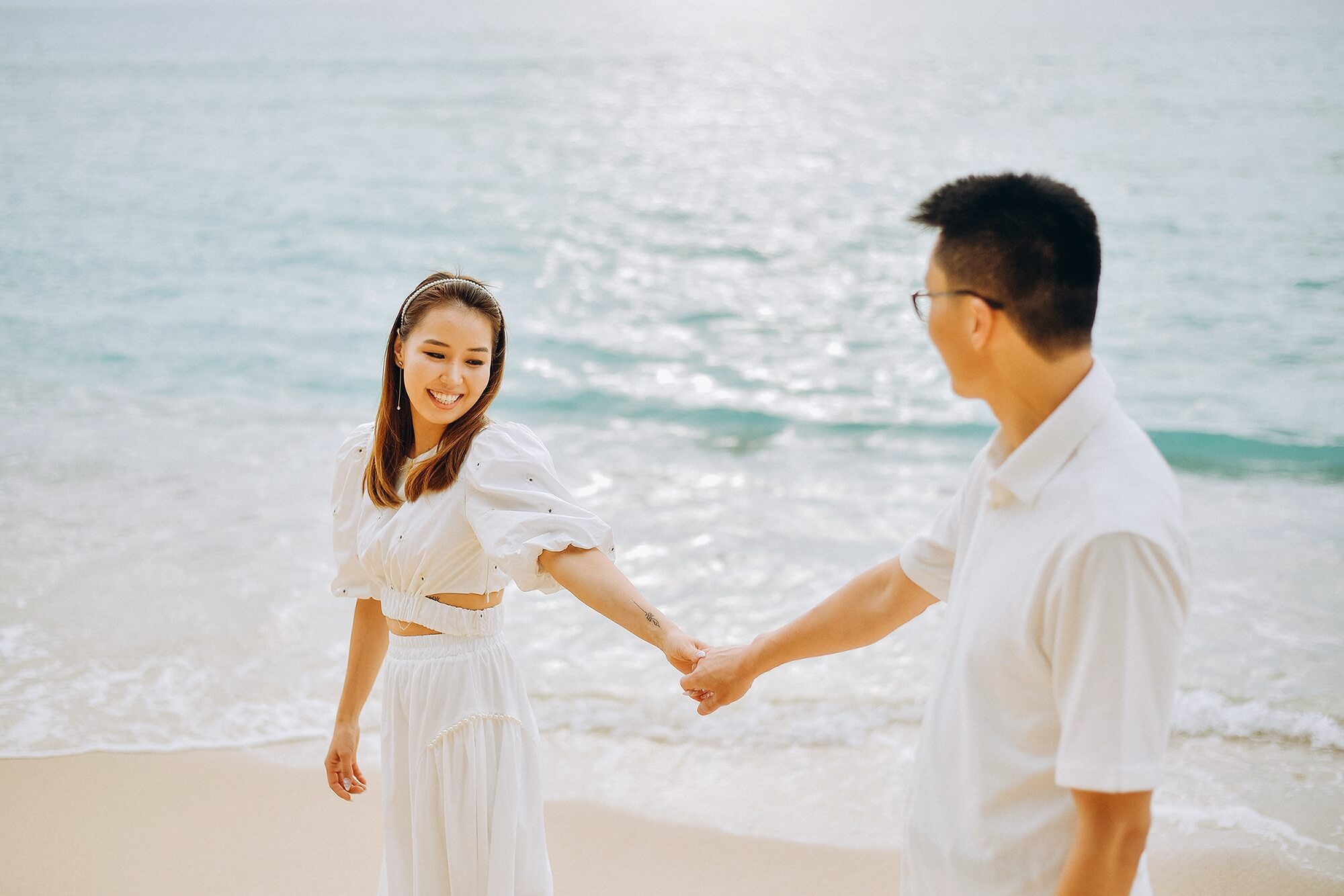 Romantic engagement photoshoot in Phuket