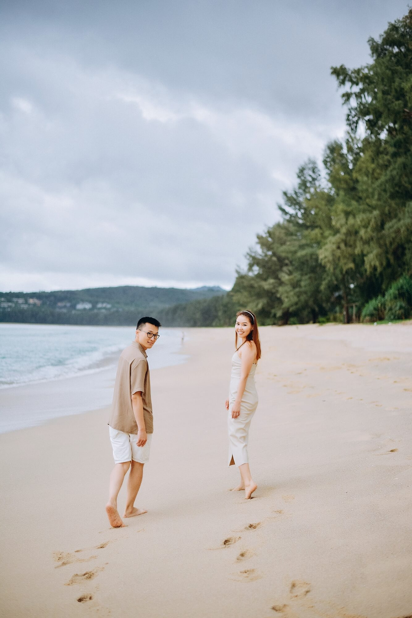 Romantic engagement photoshoot in Phuket