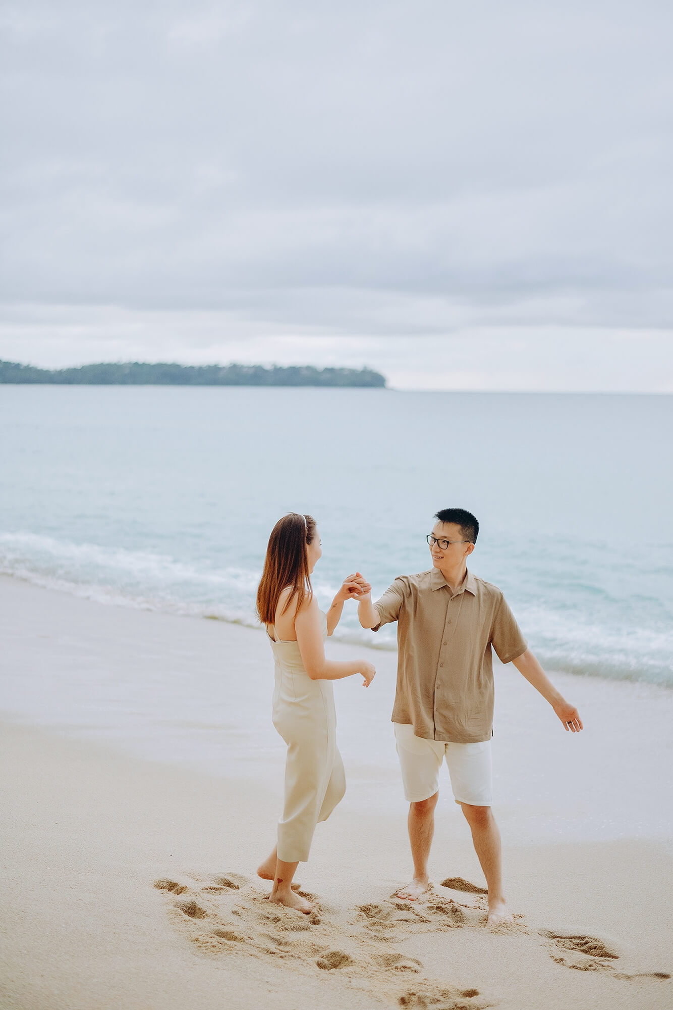 Romantic engagement photoshoot in Phuket