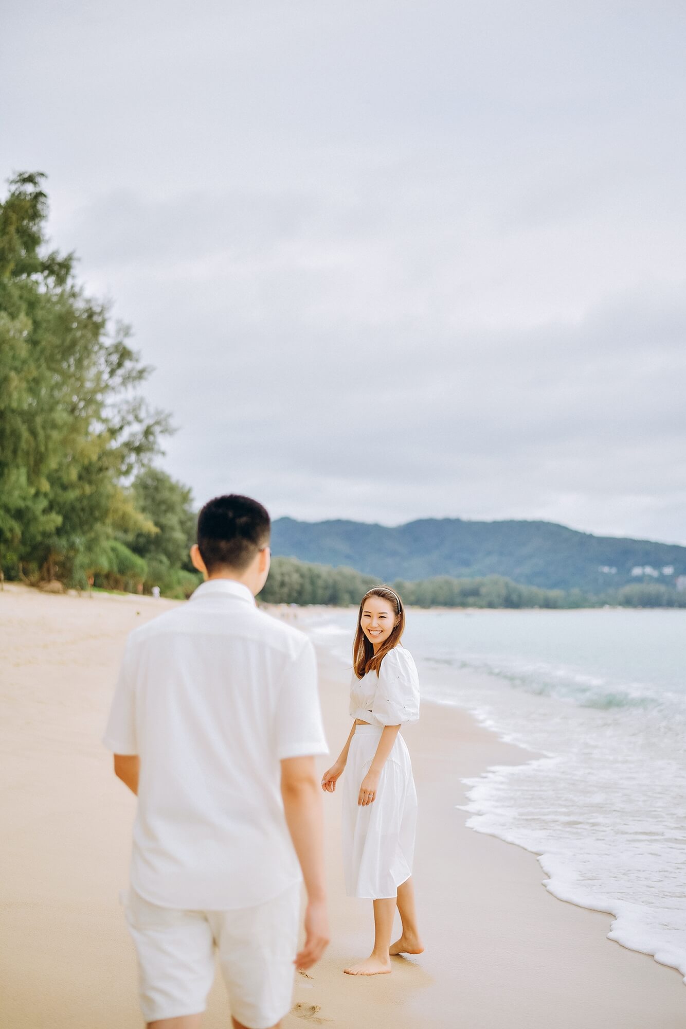 Romantic engagement photoshoot in Phuket