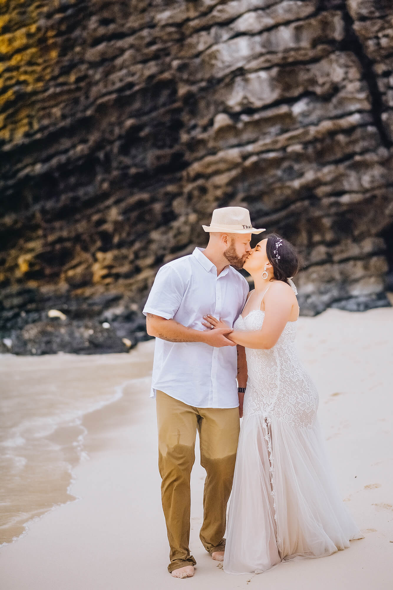 Romantic photographer at Phi Phi Island