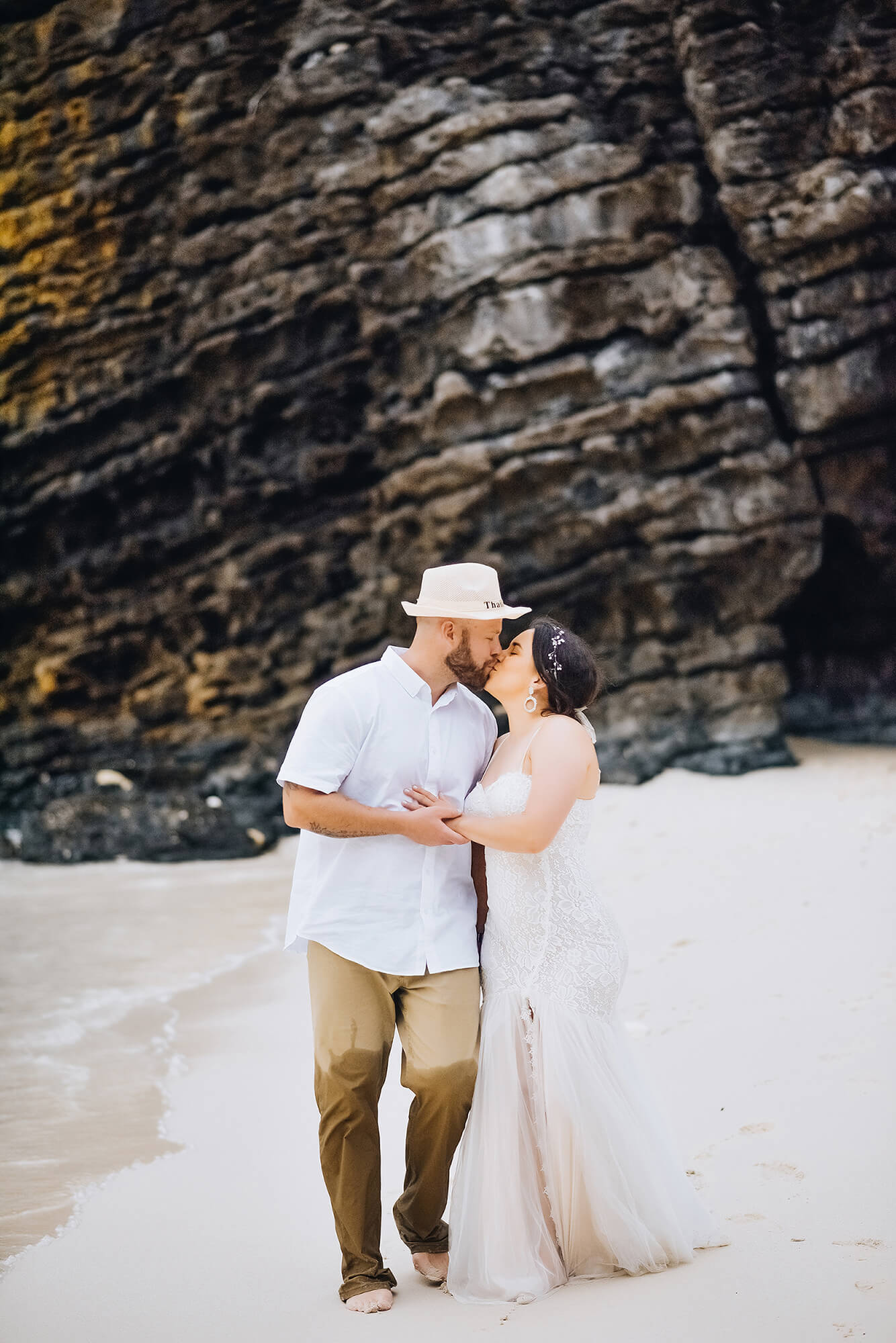 Romantic photographer at Phi Phi Island