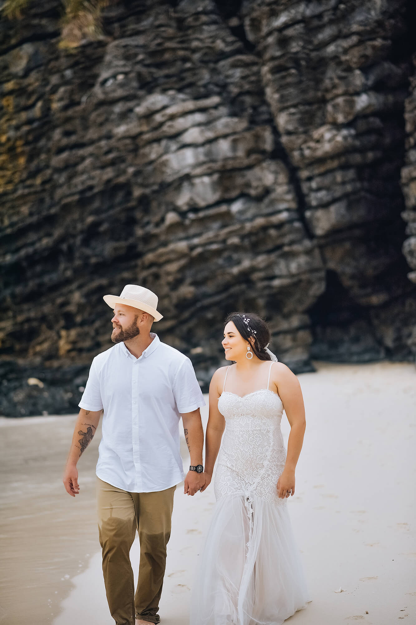 Romantic photographer at Phi Phi Island