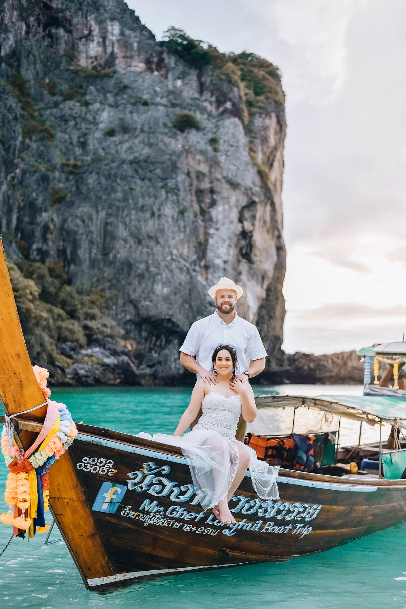 Romantic photographer at Phi Phi Island