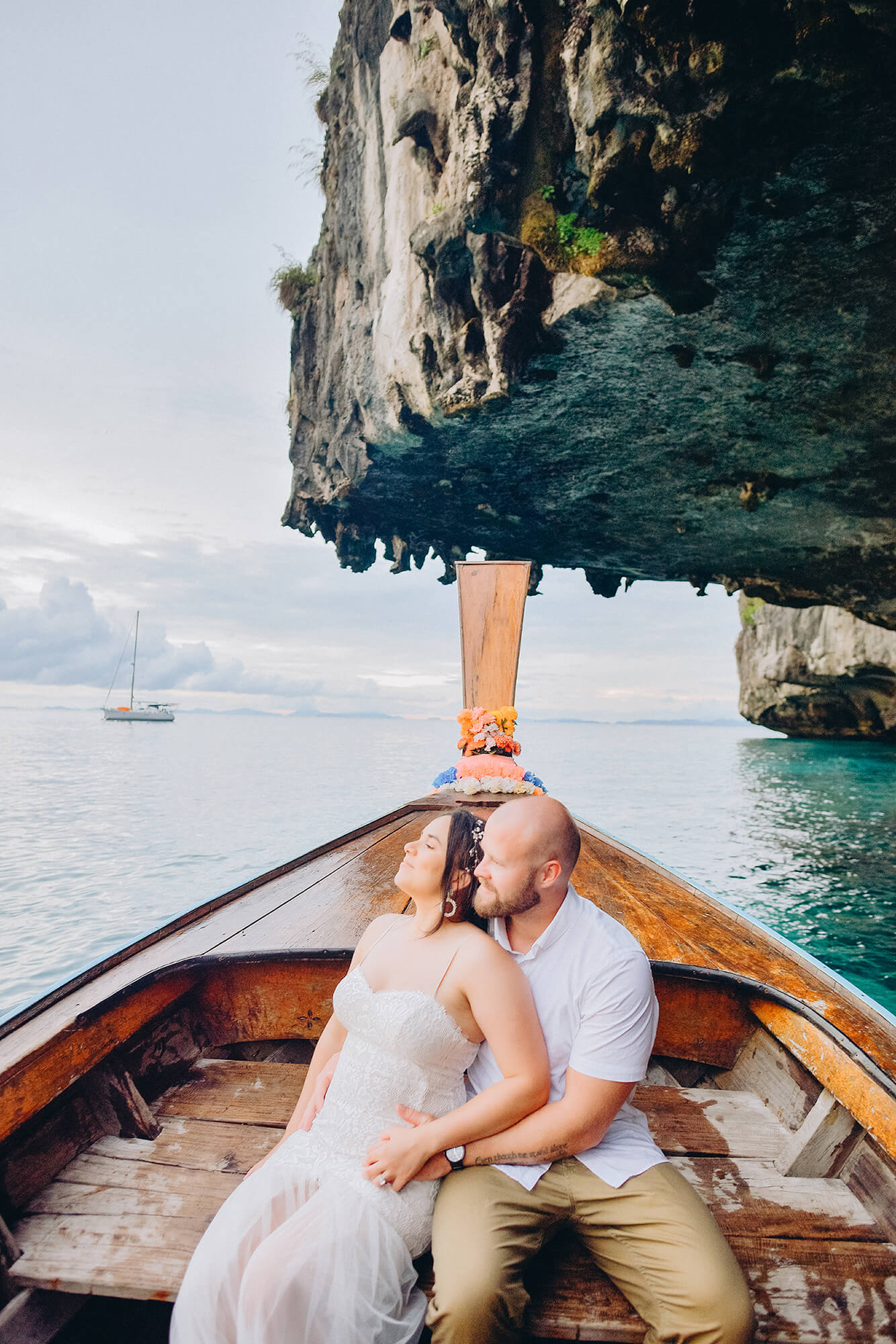 Romantic photographer at Phi Phi Island