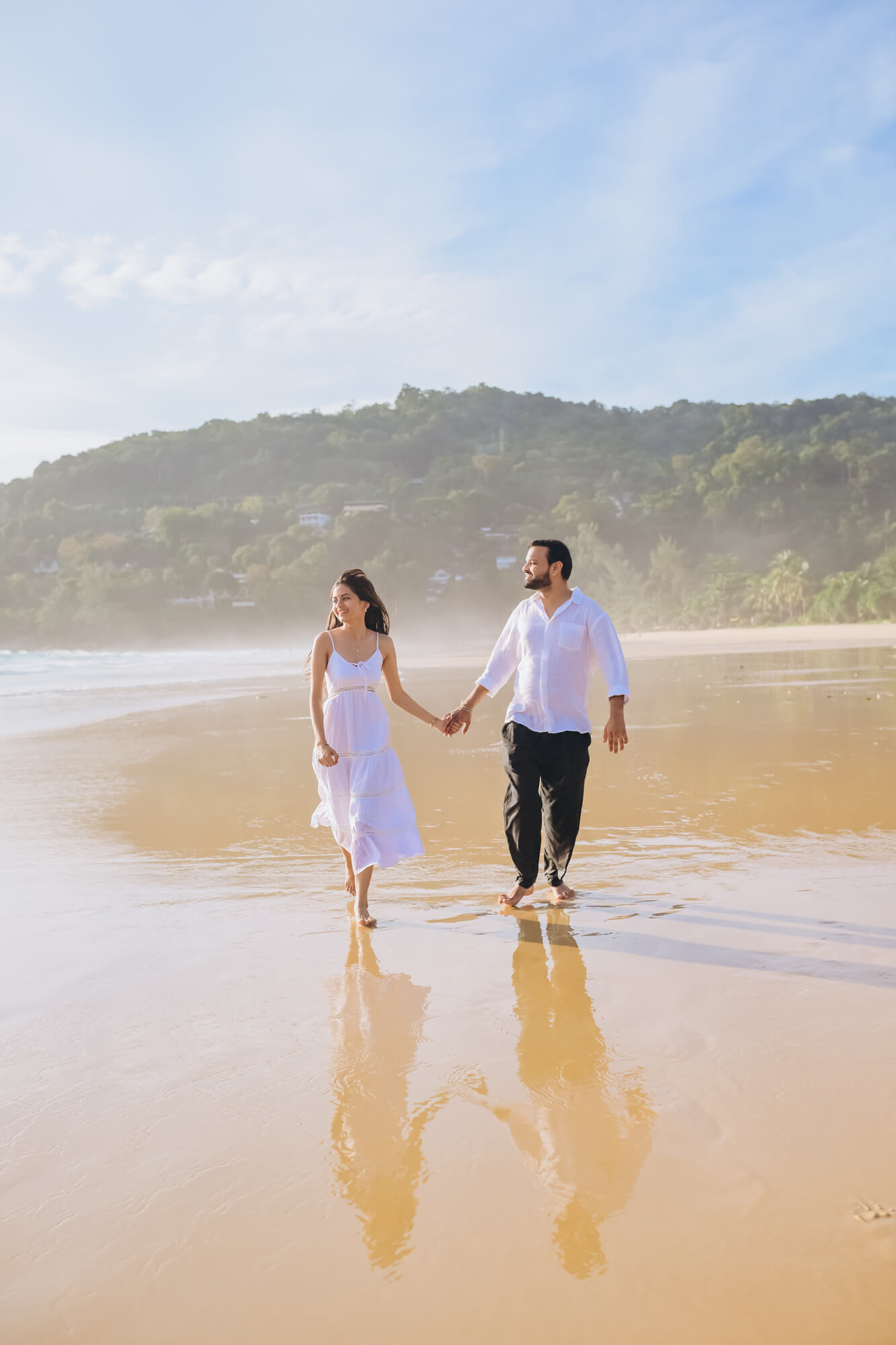 Honeymoon vacation photoshoot in Phuket