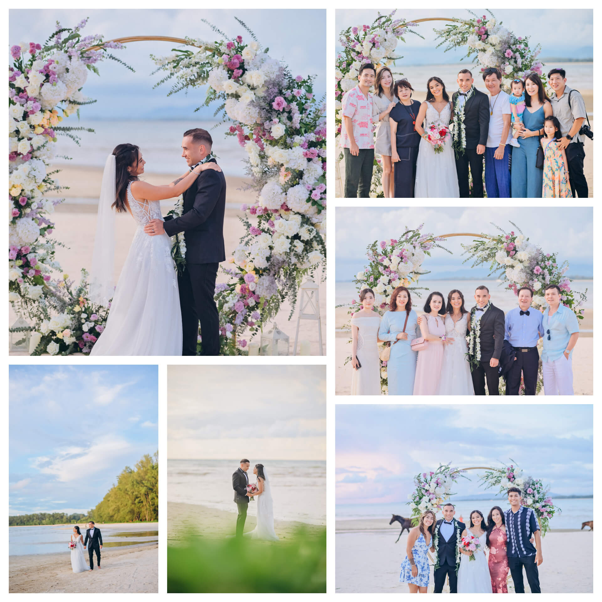 Wedding Photoshoot in Phuket, Khao Lak